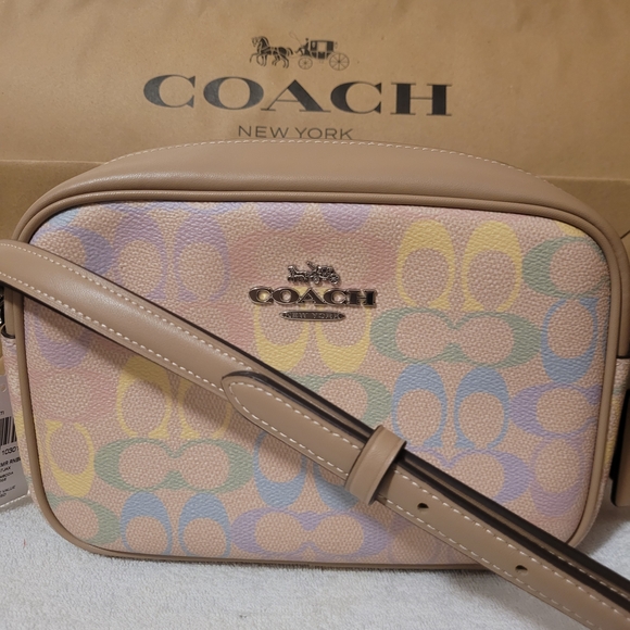 Coach Pastel Multi-Color Crossbody Bag - Picture 1 of 16